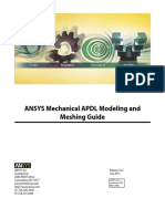 ANSYS Mechanical APDL Modeling and Meshing Guide PDF