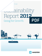 Maersk Sustainability Report 2012 PDF