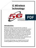 5G Wireless Technology