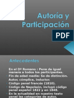 Autoría y Participación DIAPOSITIVAS UNPRG