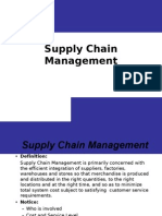 Supply Chain Management