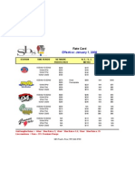 SBS - Tarifas 2008 (Rate Card)