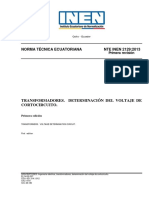 2129-1 Determinación Del Voltaje de CC