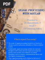 Signal Processing in Matlab