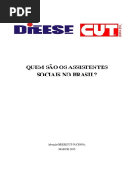 Perfil Assistentes Sociais DIEESE - Maio 2015