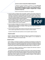 Aspectos Funcionales Dispositivo de Parada de Emergencia