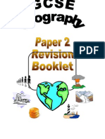 GCSE Geography Revision Guide Paper 2