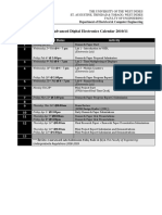 ECNG3016 Course Calender 10 11 - Updated 14th Jan 2011