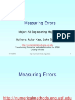 Measuring Errors