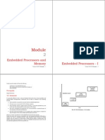 Embedded Systems Embedded Processors-1