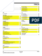 Parts List Xerox 6279