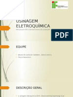 Usinagem Eletroquímica