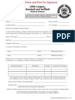 Medical Release Form