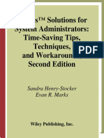 Wiley - Solaris Solutions For System Administrators PDF