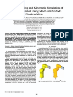 Kinematic Simulation of Staubli TX40 Robot-ICM