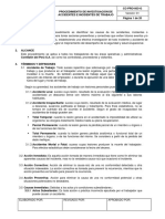 P 003 - Procedimiento de Investigación de Accidentes e Incidentes de Trabajo