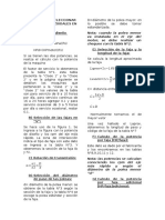 Calculo para Seleccionar Las Fajas Trapezoidales en V