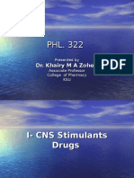 CNS Stimulants Drugs