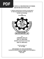 Thesis 136GEOTECHNICAL PROPERTIES OF FIBER REINFORCED POND