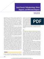 Spinal Stenosis