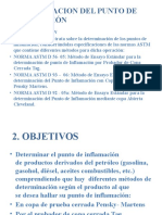 Determinacion Del Punto de Inflamación