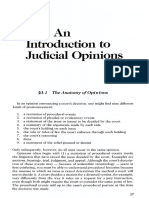 An Introduction To Judicial Opinions