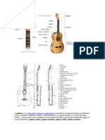 La Guitarra Es Un Instrumento Musical de Cuerda Pulsada