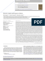 Mesozoic Orogenic Gold Deposits in Mexico - 2015 - Ore Geology Reviews PDF