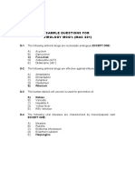 Sample MCQ S of Virology PDF