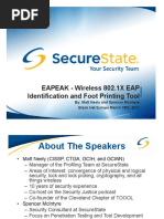 EAPEAK - Wireless 802.1X EAP Identification and Foot Printing Tool