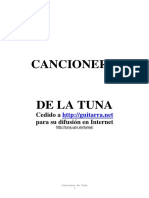 Cancionero para Tunas