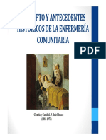 Concepto Historico de Enfermeria Comunitaria