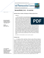 Sida Cordifolia (Linn) - An Overview