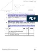 Inspection Operation 17: Item Code Number Task Zone Mech IN-SP Remarks