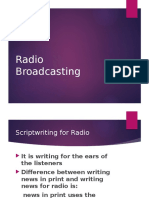 Radio Broadcasting