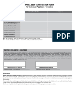 Fatca & Ubo Form