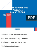 Derechos y Deberes Pacientes Ley 20.584