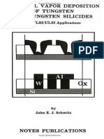 John E.J. Schmitz Chemical Vapor Deposition of Tungsten and Tungsten Silicides For VLSI ULSI Applications