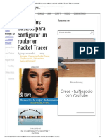 Comandos Básicos para Configurar Un Router en Packet Tracer - Todo Se Comparte.