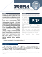 Estudio Comparativo de Las Diferentes Clasificaciones de Rugoscopía Siendo La Mas Utilizada y Eficiente para La Identificación Humana.