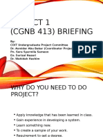 Project 1 Briefing - SN Department - SEM2 - 1516