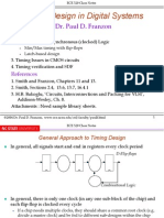 Timing Design in Digital Systems: Dr. Paul D. Franzon