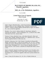 Berkshire Cablevision of Rhode Island, Inc. v. Edward F. Burke, Etc., 773 F.2d 382, 1st Cir. (1985)