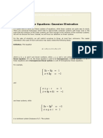 Systems of Linear Equations