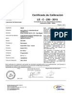 Certificado Applied Presicion