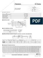 Resistencias de Carbon-Datasheet