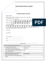 Aadhaar Updation Form