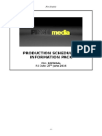 Reprisal Production Schedule 