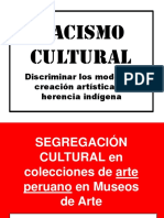 Racismo Cultural en El Mundo Del Arte