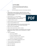 Características Do PIC16F84